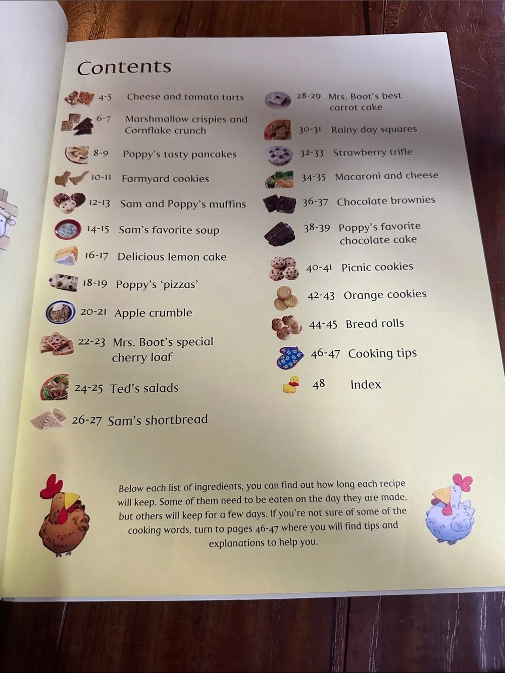 Usborne Farmyard Tales Children’s Cookbook Fiona Watt Stephen Cartwright 2003